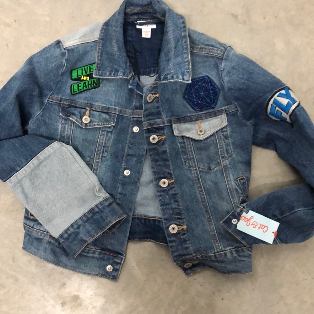 Jean jacket size 8-10